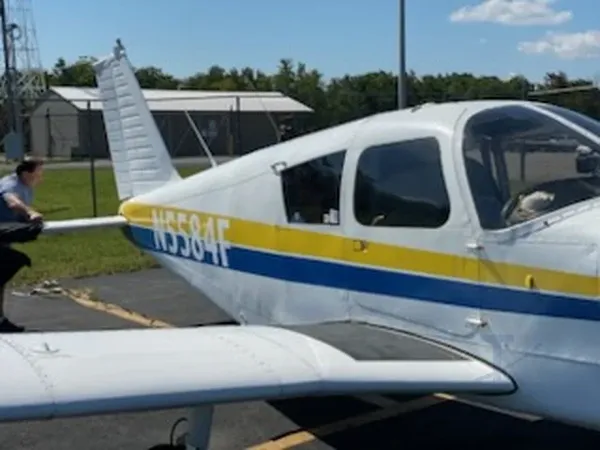 1968 Piper PA-28-140 N5584F — Left rear